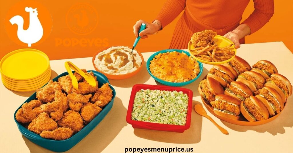 Popeyes Catering Menu With Price