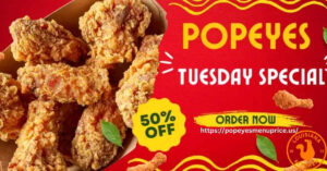 Popeyes Tuesday Special