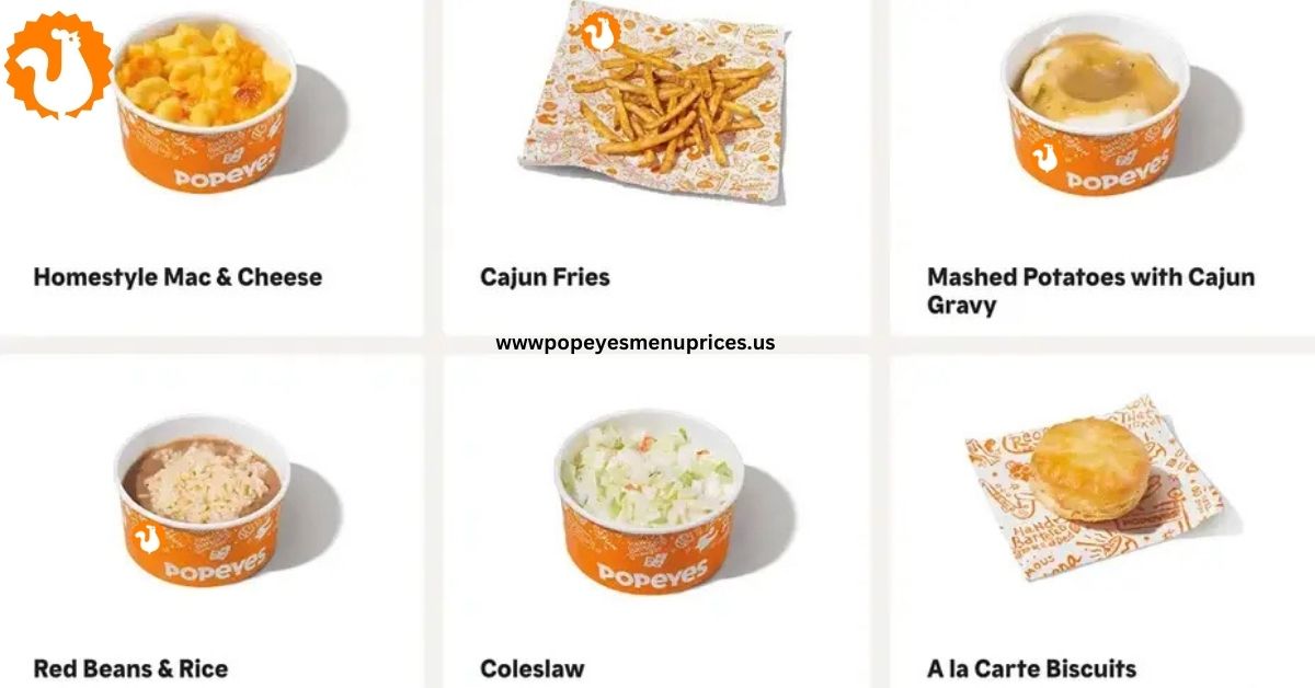 Popeyes Sides Menu With Prices Calories August 2026 Popeyes Sides Menu With Prices Calories August 2026
