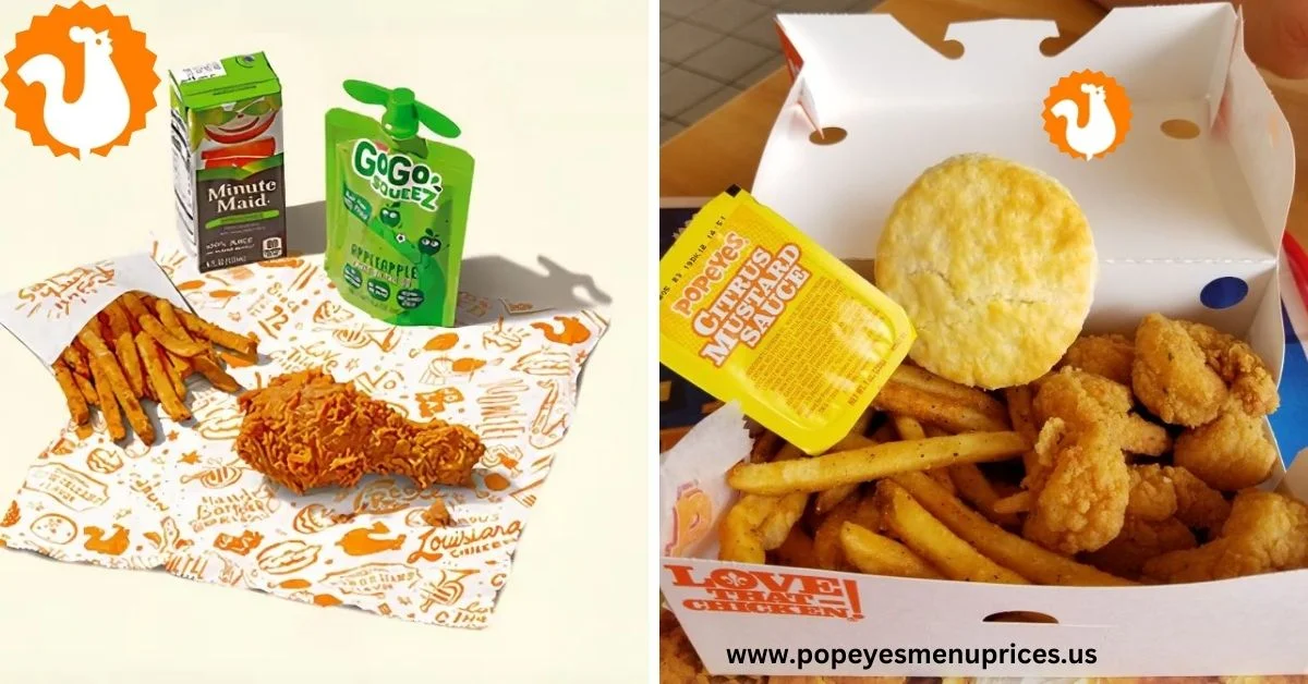 Popeyes Kids Menu
