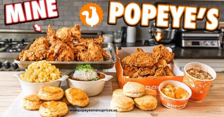 Popeyes Sides Menu