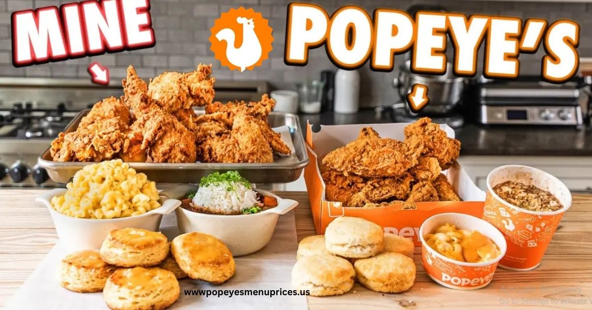 Popeyes Sides Menu