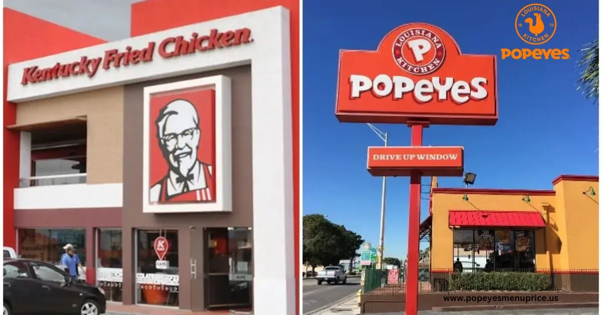 Popeyes vs. KFC Restaurant
