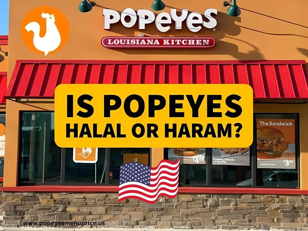Is popeyes louisiana kitchen halal