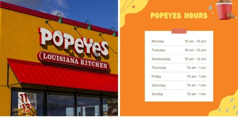 Popeyes Hours