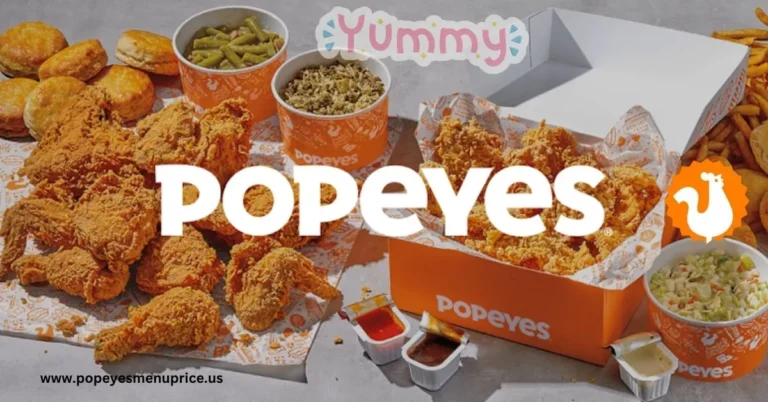 Popeyes Tenders Menu