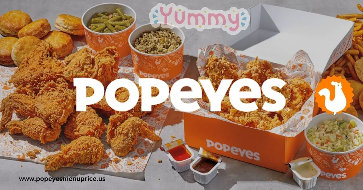 Popeyes Tenders Menu
