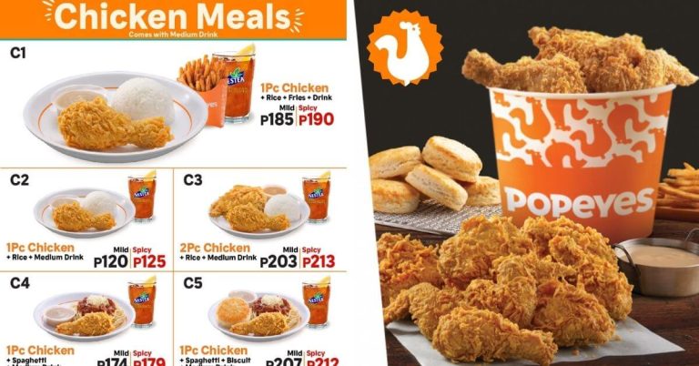 Popeyes chicken special deals