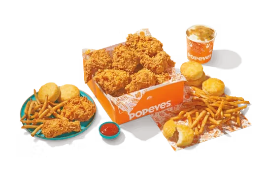 Popeyes 12Pc Chicken Family Meal Classic