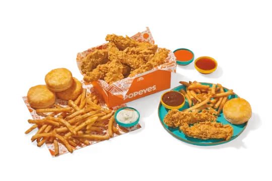 Popeyes 12Pc Tenders Family Meal Classic