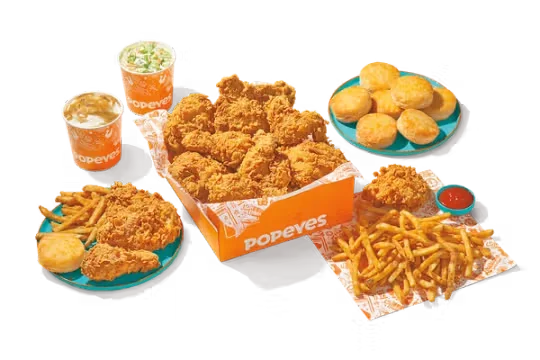 Popeyes 16Pc Chicken Family Meal Classic