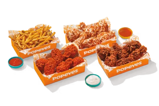 Popeyes 18Pc Mix n' Match Wing Group Pack