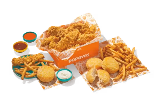 Popeyes 8Pc Tenders Family Meal Classic