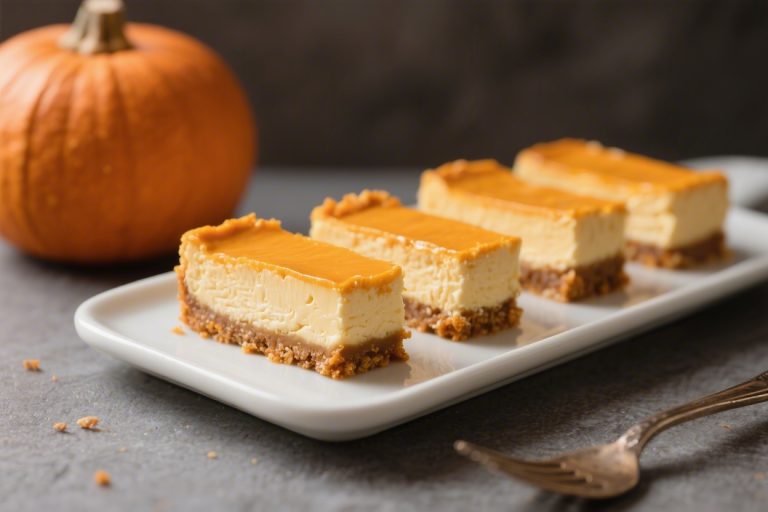 Pumpkin Cheesecake Bars – Creamy, Cozy, and Perfect for Sharing