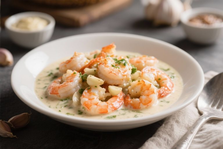 Creamy Garlic Shrimp Recipe (20 Minutes) – Fast, Rich, and Restaurant-Style