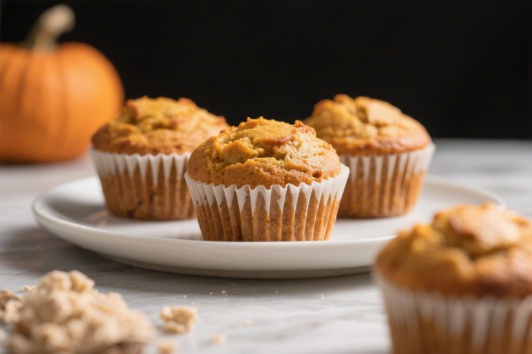 Pumpkin Protein Muffins – Soft, Spiced, and Satisfying
